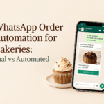 WhatsApp order automation bakery